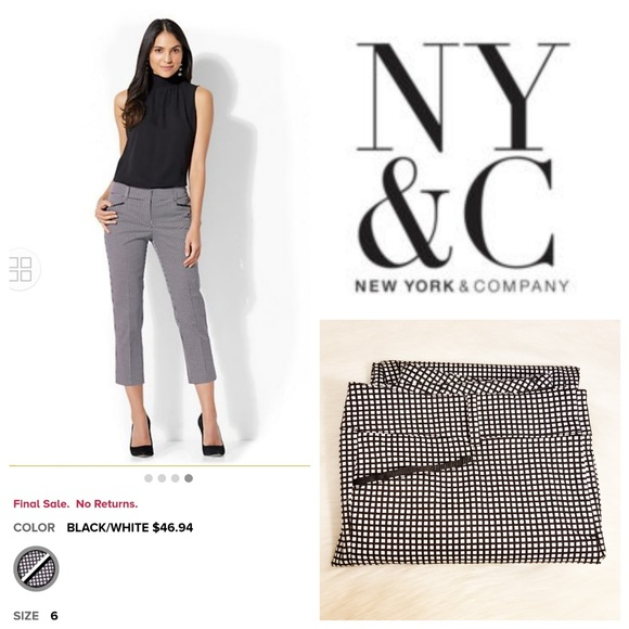 New York & Company Pants - NWT 7th Ave. Design Studio Signature Fit Crop Pant